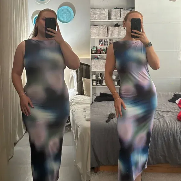 Client fat loss transformation